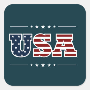 Autocollant USA