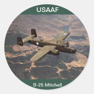 Autocollant USAAF B-25 Mitchell