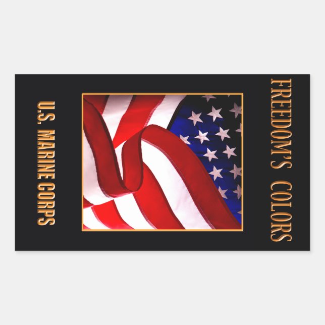 Autocollant USMC (Devant)