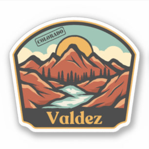 Autocollant Valdez, Colorado