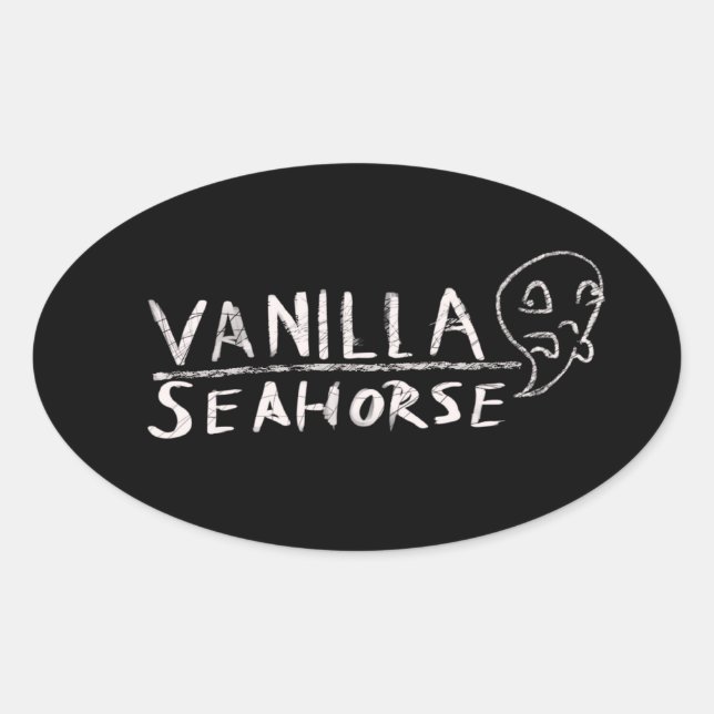 Autocollant Vanilla Seahorse (Devant)