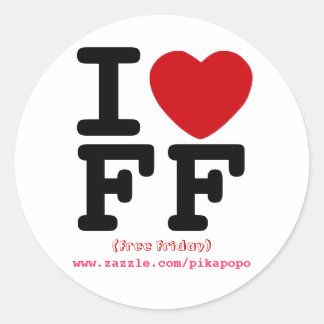 Autocollant vendredi gratuit