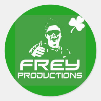 Autocollant vert Frey Productions
