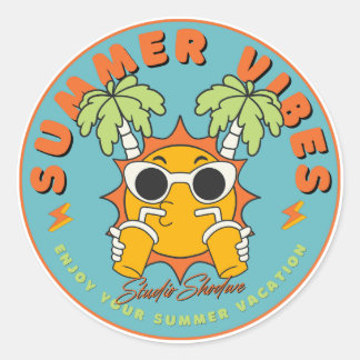 Autocollant Vibes amusantes