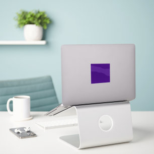 Autocollant vinyle découpé sur mesure bruit violet