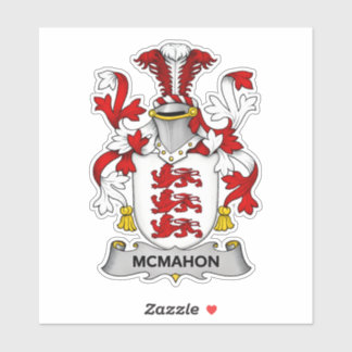Autocollant vinyle du blason de la famille McMahon