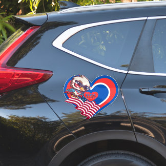 autocollant vinyle personnalisé aigle patriotique 