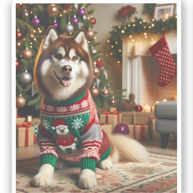 Autocollant vinyle personnalisé avec photo (Recto)