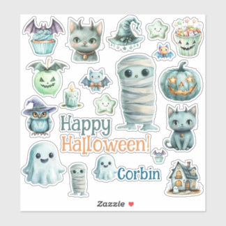 Autocollant vinyle personnalisé Halloween