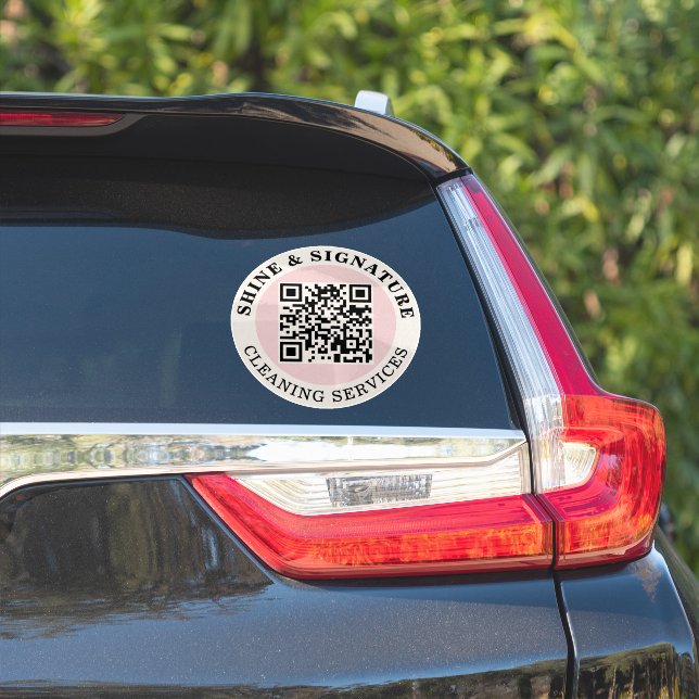 Autocollant vinyle pour voiture d'entreprise de se (Côté voiture)