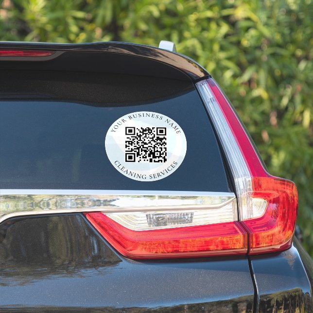 Autocollant vinyle pour voiture pour entreprise de (Côté voiture)