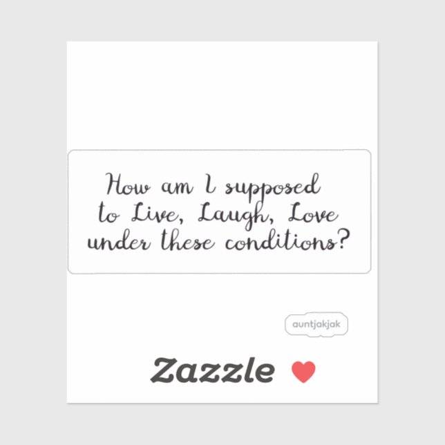 Autocollant vinyle sur mesure (Feuille)