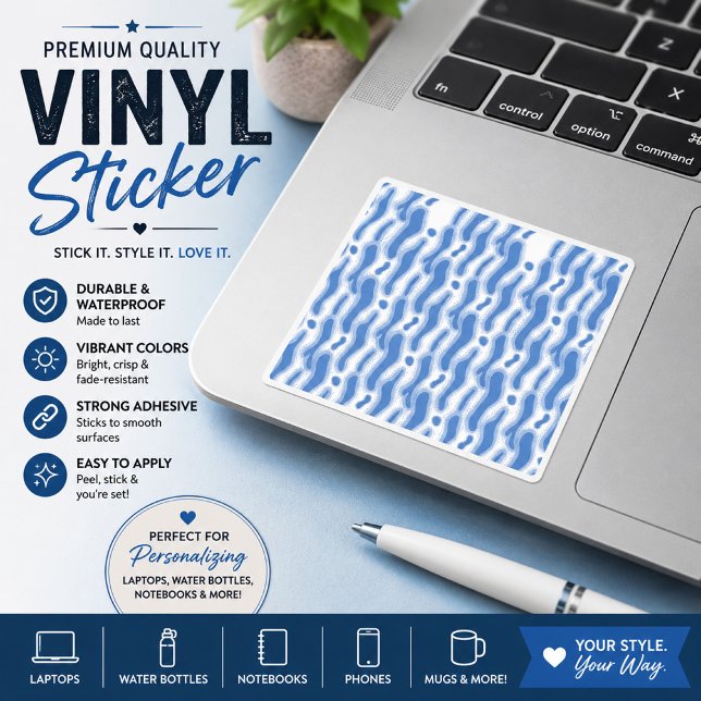 Autocollant vinyle sur mesure (Créateur téléchargé)