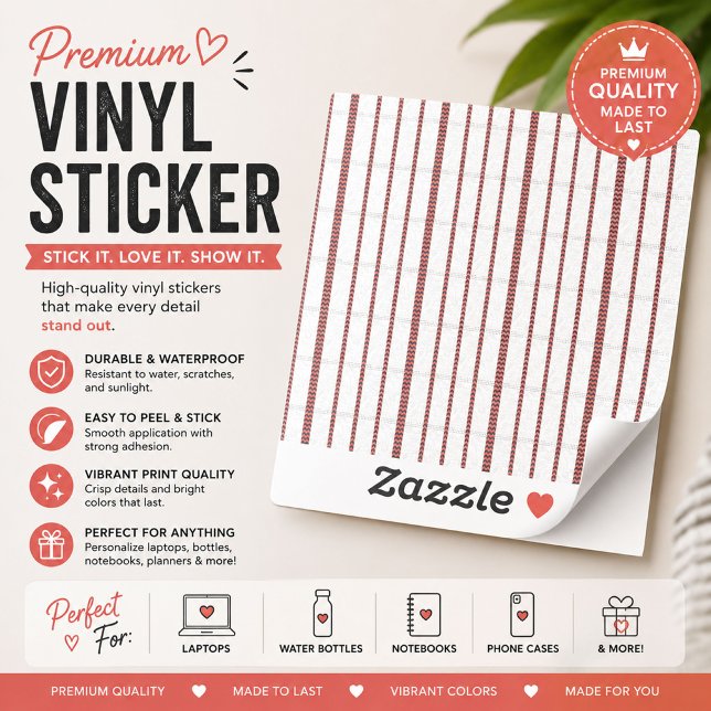 Autocollant vinyle sur mesure (Créateur téléchargé)