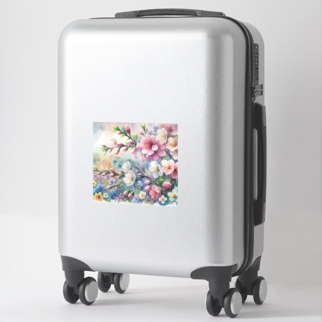 Autocollant vinyle sur mesure (Sur valise)