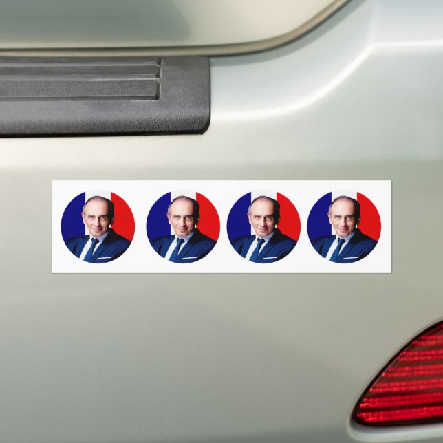Autocollant Voiture Zemmour Président (En voiture)