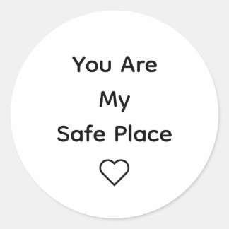 Autocollant Vous Êtes Mon Refuge