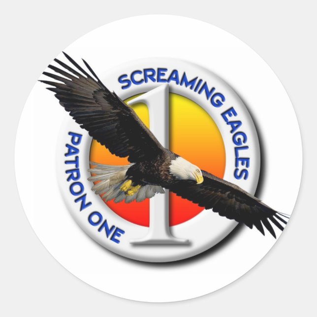 Autocollant VP-1 (petit) (Devant)