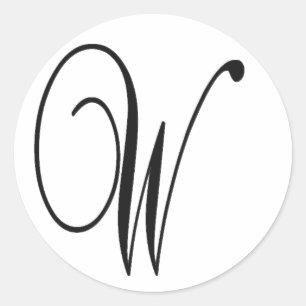 autocollant W