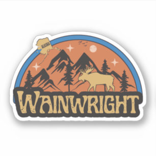 Autocollant Wainwright, Alaska