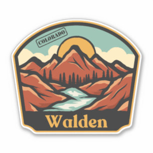 Autocollant Walden, Colorado