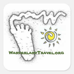 Autocollant Wanderland 1
