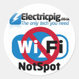 Autocollant Wi-Fi NotSpot