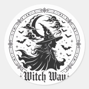 Autocollant Witch Way