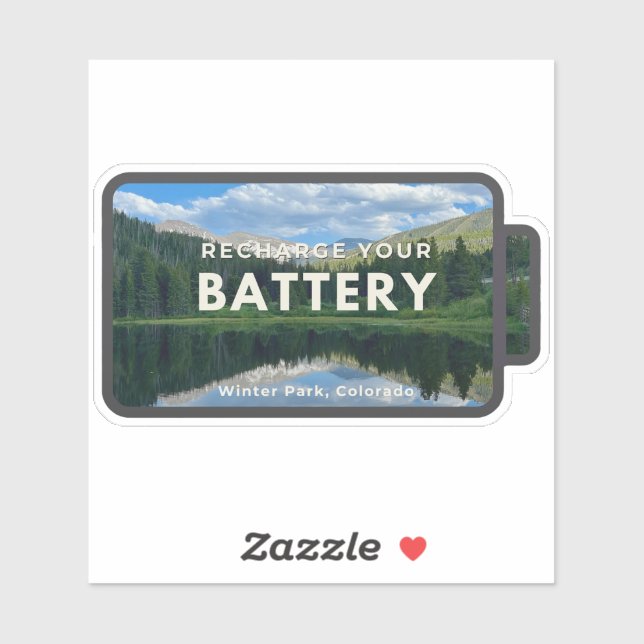 Autocollant WP Recharge (Feuille)