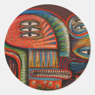 Autocollant : Yeux de graffiti