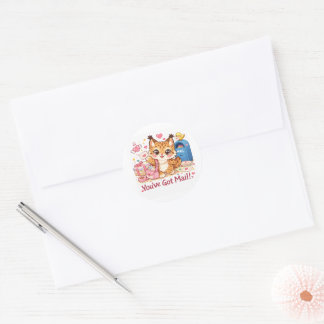 Autocollant "You've Got Mail", autocollant Lynx, c