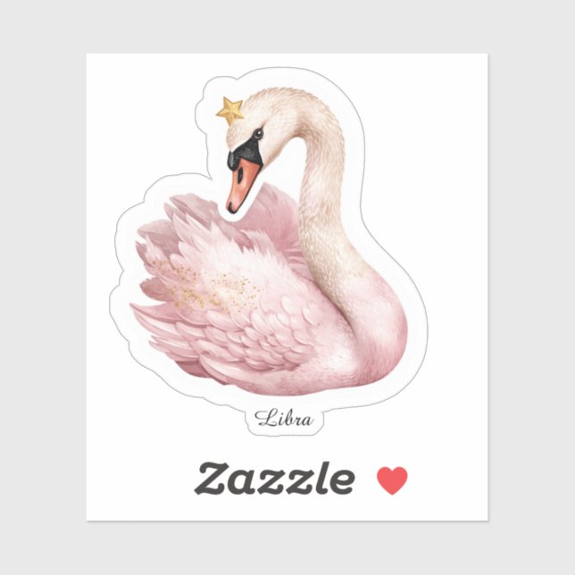 Autocollant Zodiaque Céleste Balance - Échelle Ros (Feuille)