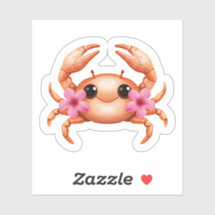 Autocollant Zodiaque Céleste Cancer - Art Crabe Ro