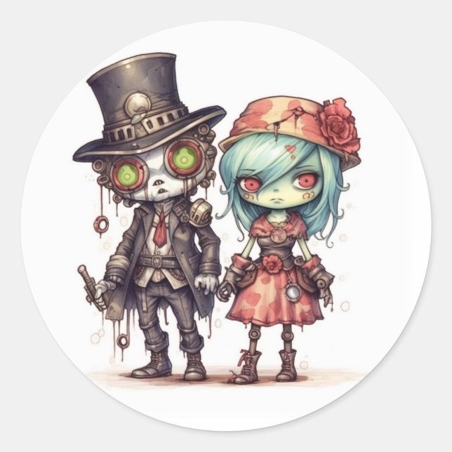 Autocollant Zombie (Devant)