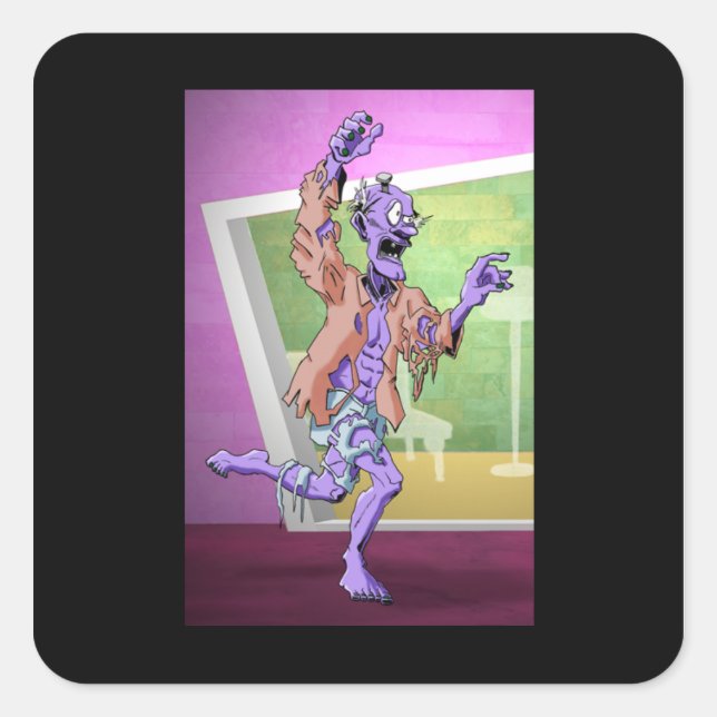 Autocollant Zombie Pursuit (Devant)