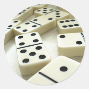 Autocollants 009 de dominos