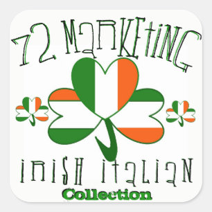 autocollants 72marketing italiens irlandais
