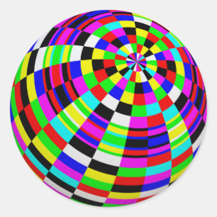 autocollants à billes de néon