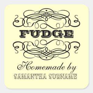 Autocollants à la confiture de recettes maison