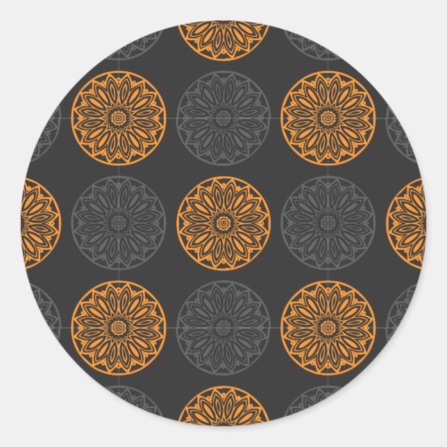 autocollants à motifs floraux (Devant)