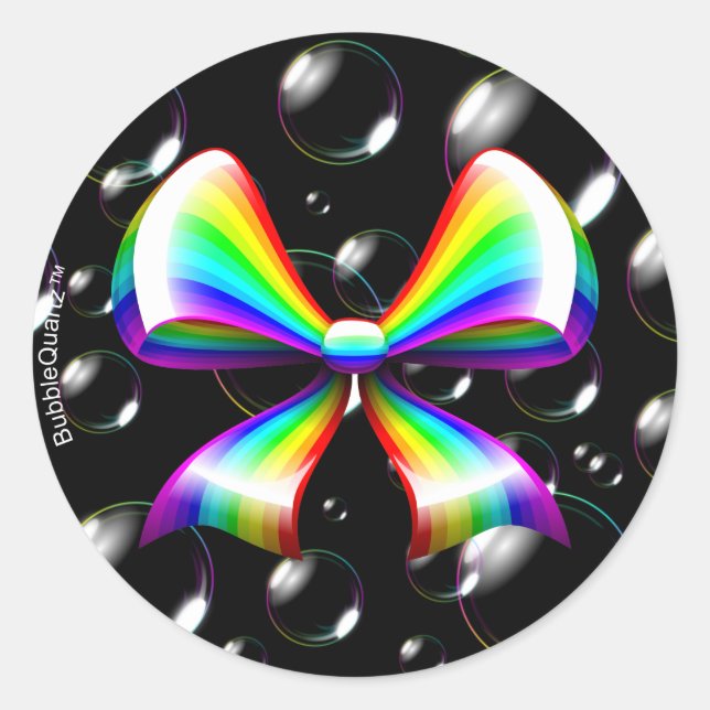 Autocollants à ruban arc-en-ciel (Devant)