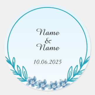 Autocollants à saveur mariage