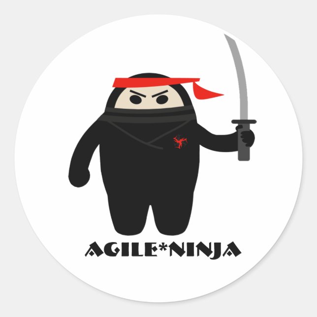Autocollants Agile Ninja (Devant)