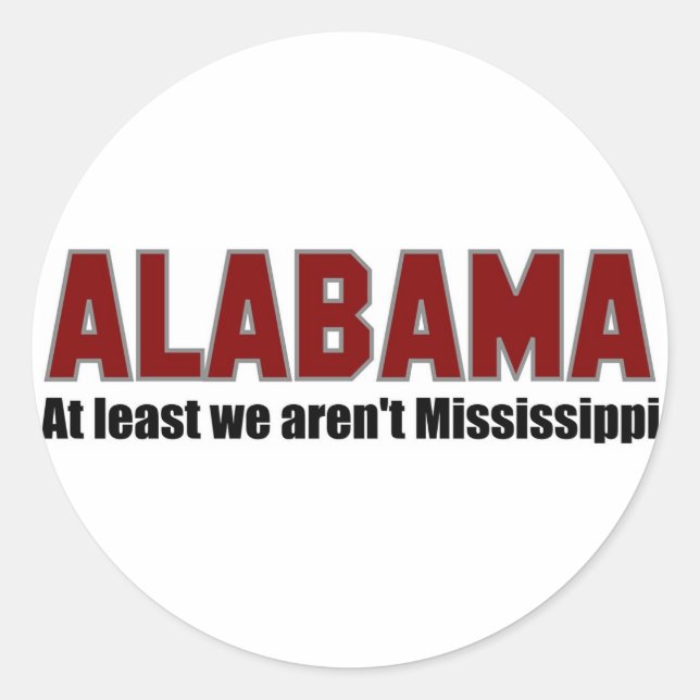 Autocollants Alabama (Devant)