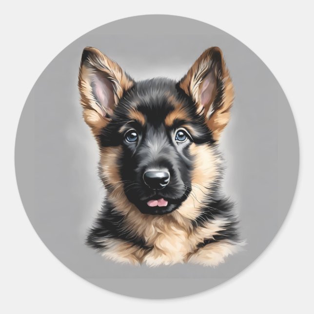 Autocollants allemands Shepherd (Devant)