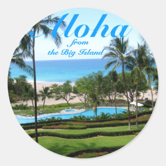 Autocollants Aloha Hawaii