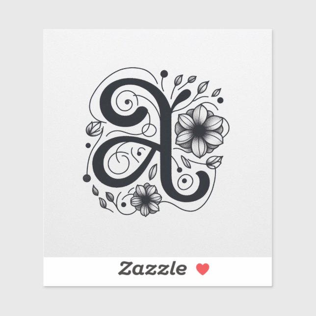 Autocollants Alphabet Adorments Personnalisés en V (Feuille)