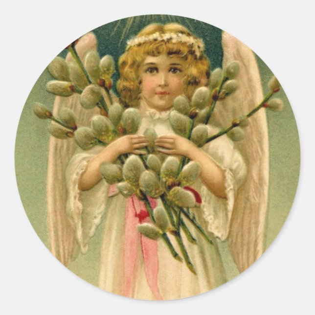 Autocollants Angéliques de Pâques (Devant)