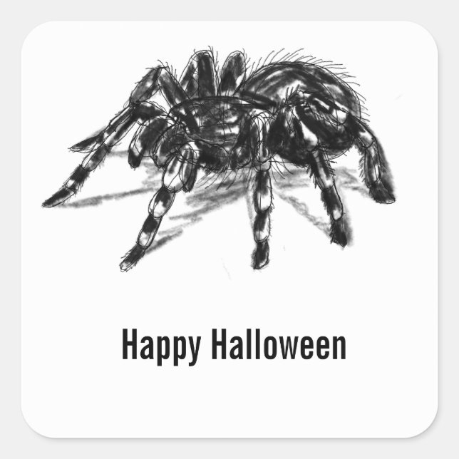 autocollants araignée d'Halloween  (Devant)