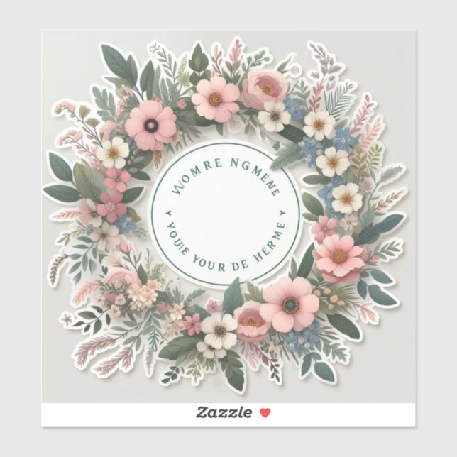 autocollants avec texte personnalisé tels que noms (Feuille)